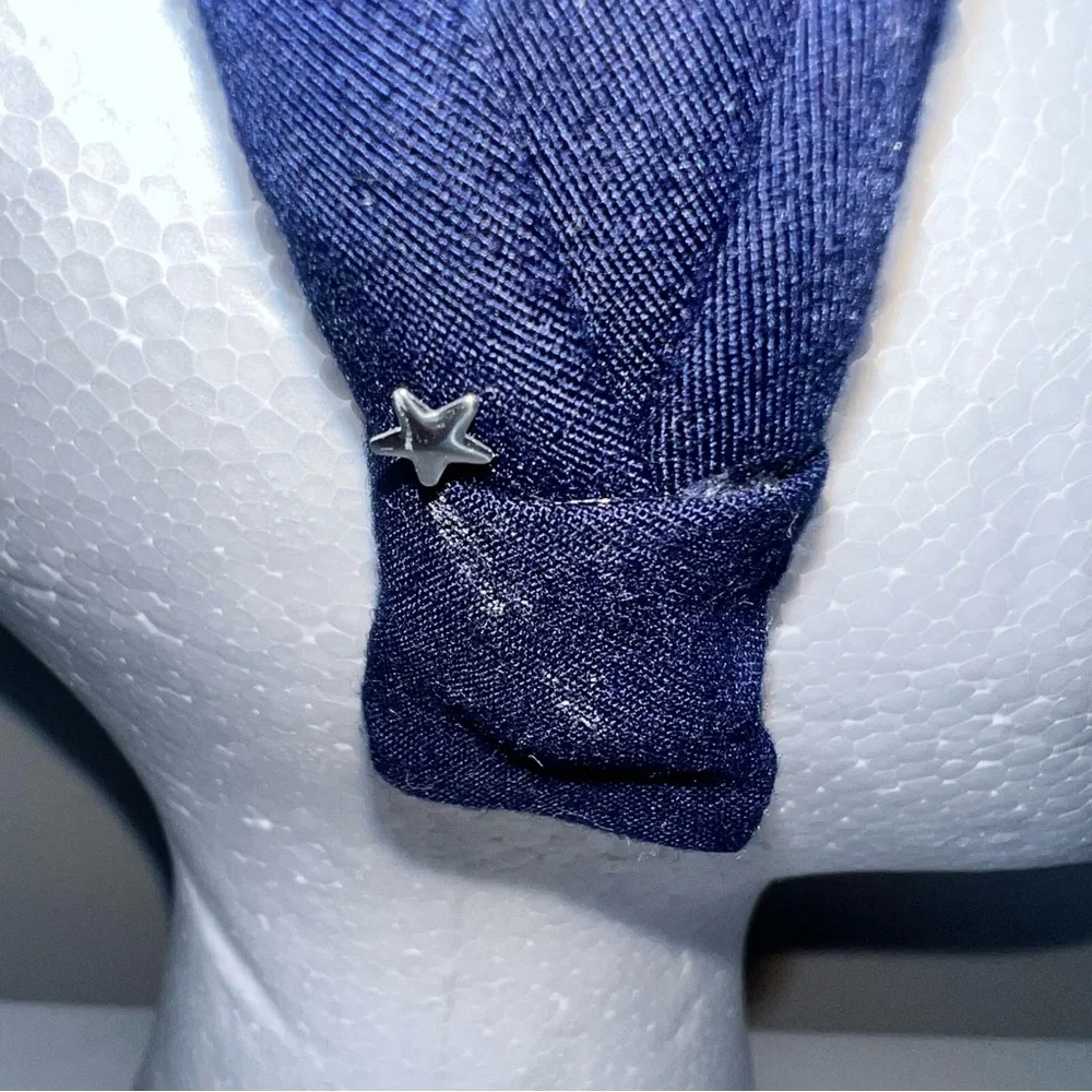 Claire’s Navy Star Knot Headband